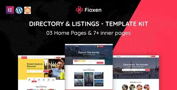 Fioxen โ Travel Directory & Listings Elementor Template Kit